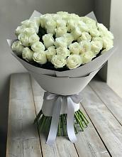 Букет 35 Белых роз #REPLACE_PRED# Малой Вишере