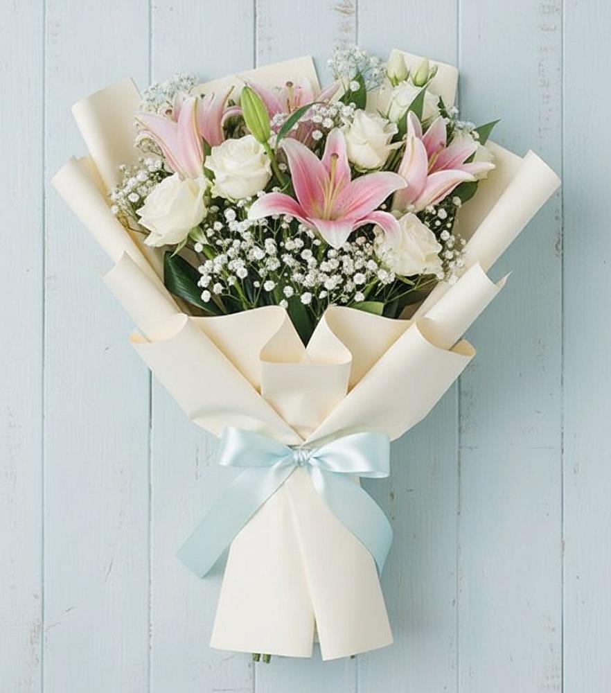 Букет цветов из: Лилии в Малой Вишере