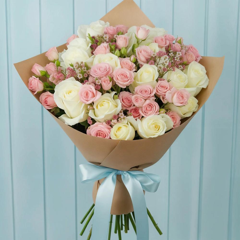 Букет цветов из: Розы в Малой Вишере