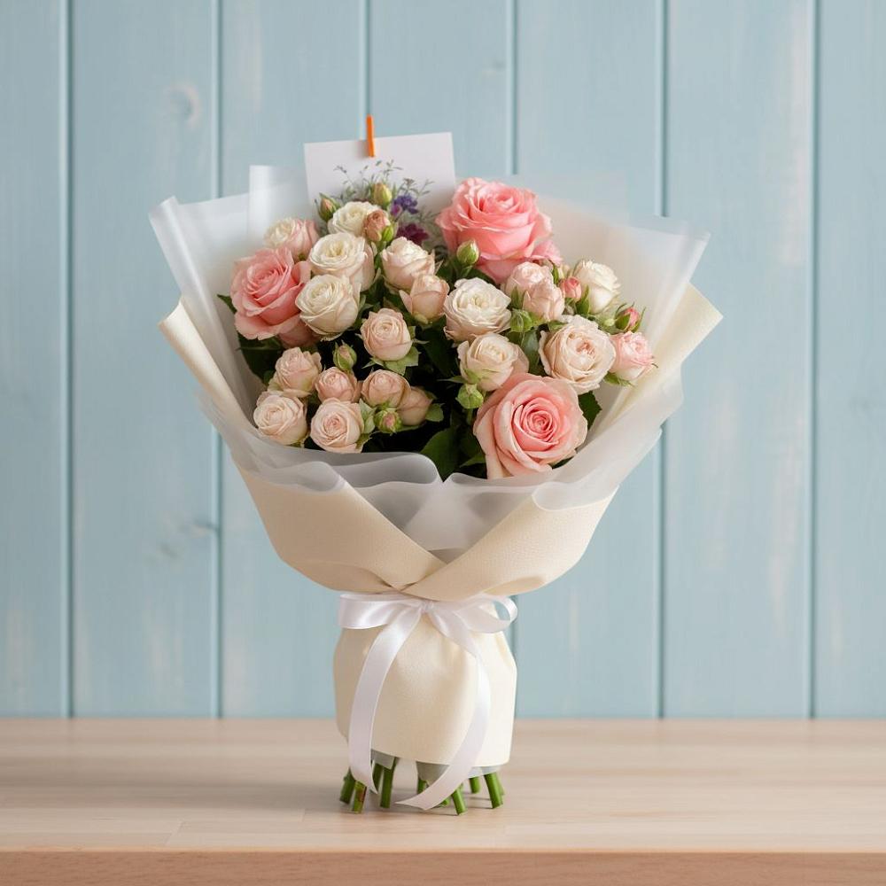 Букет цветов из: Розы в Малой Вишере