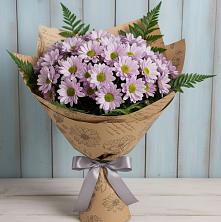 Букет цветов из:  Хризантемы в Малой Вишере