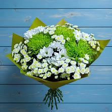 Букет цветов из:  Хризантемы #REPLACE_PRED# Малой Вишере