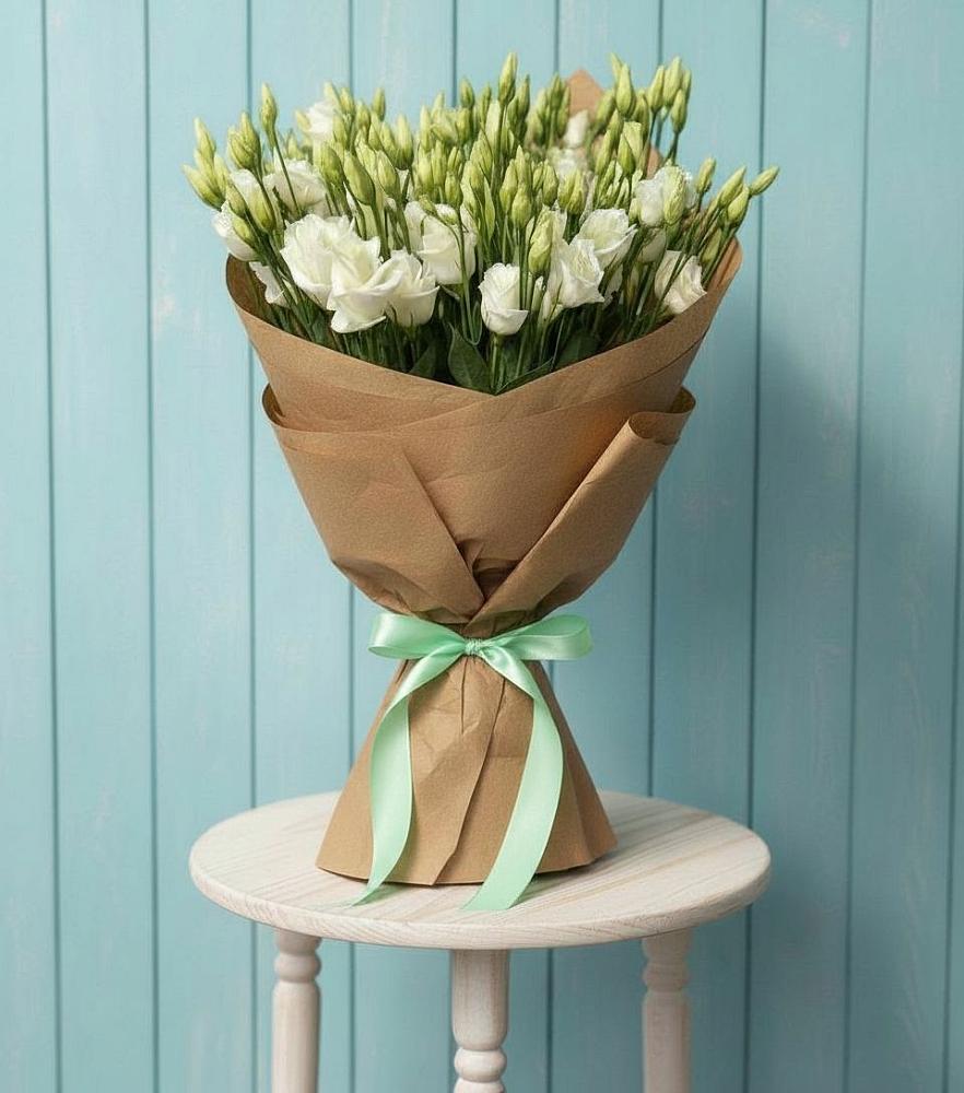 Букет цветов из: Лизиантусы в Малой Вишере