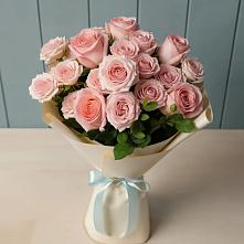 Букет Розовый шарм в Малой Вишере