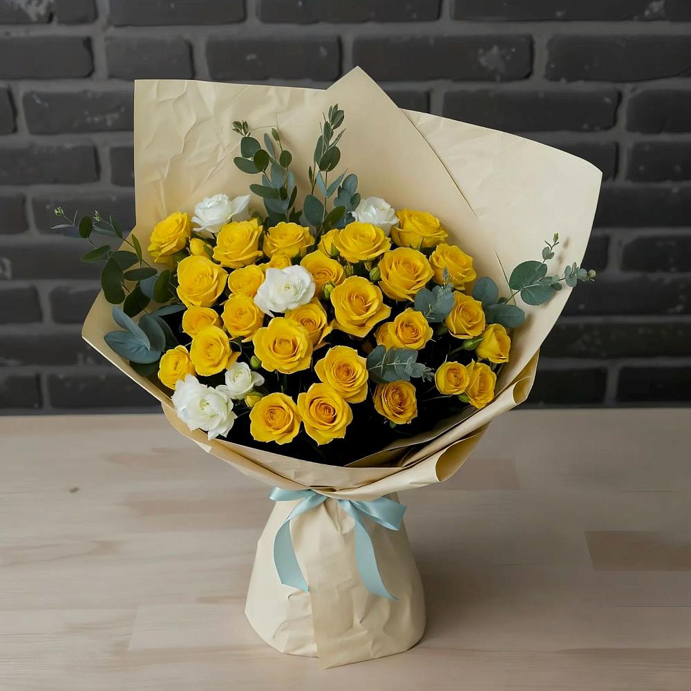 Букет цветов из: Розы в Малой Вишере