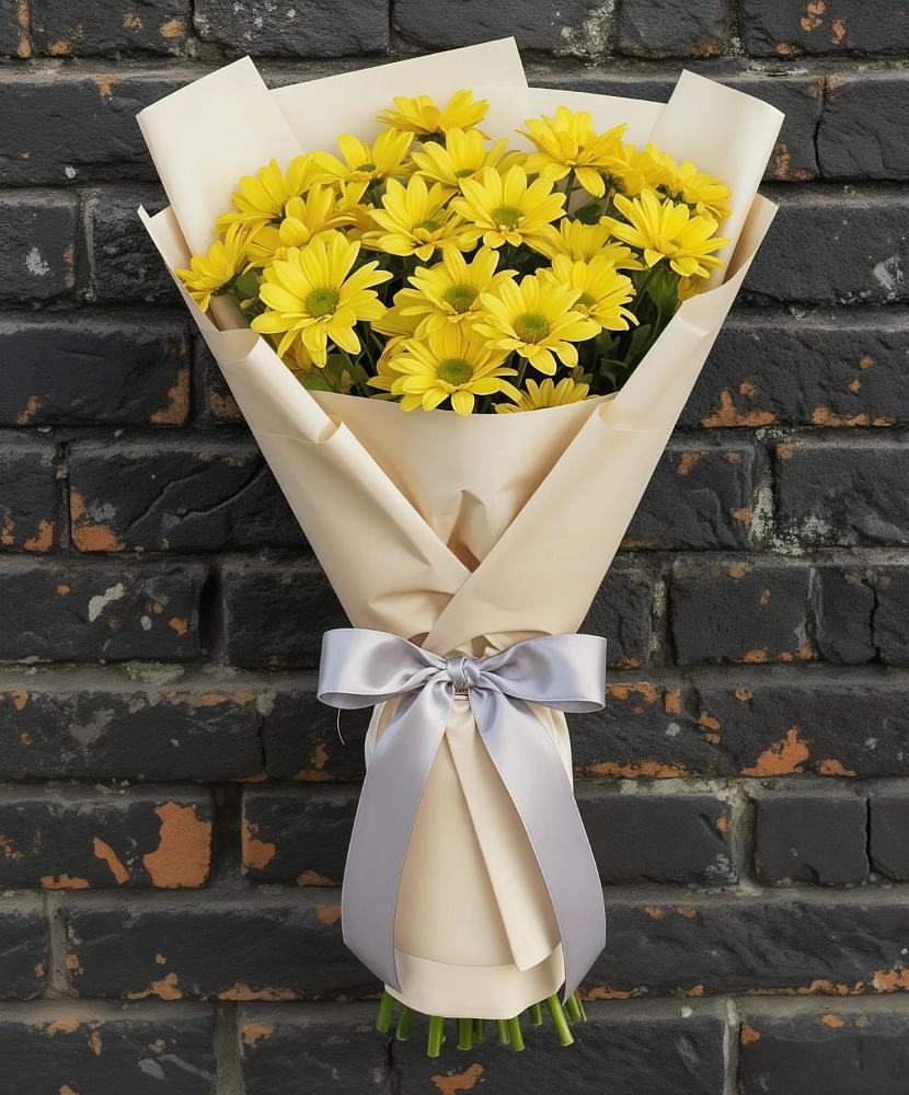 Букет цветов из: Хризантемы в Малой Вишере