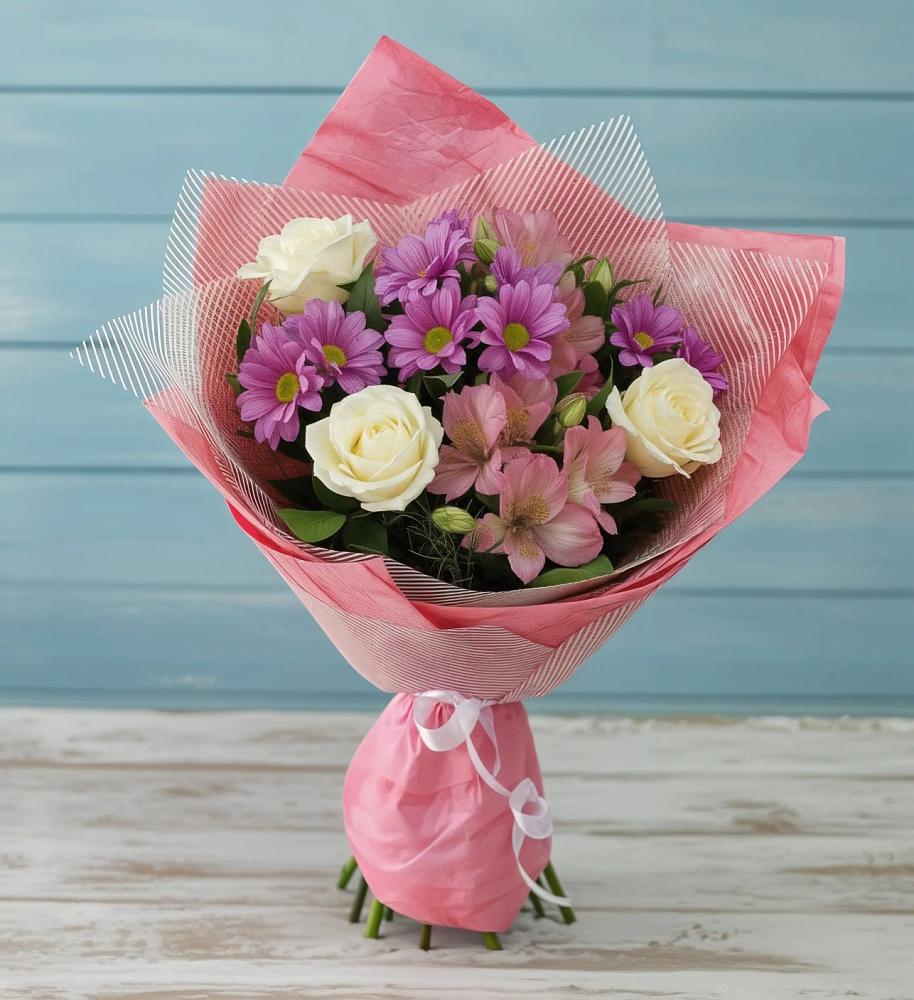 Букет цветов из: Герберы в Малой Вишере