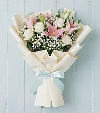 Букет цветов из:  Лилии в Малой Вишере
