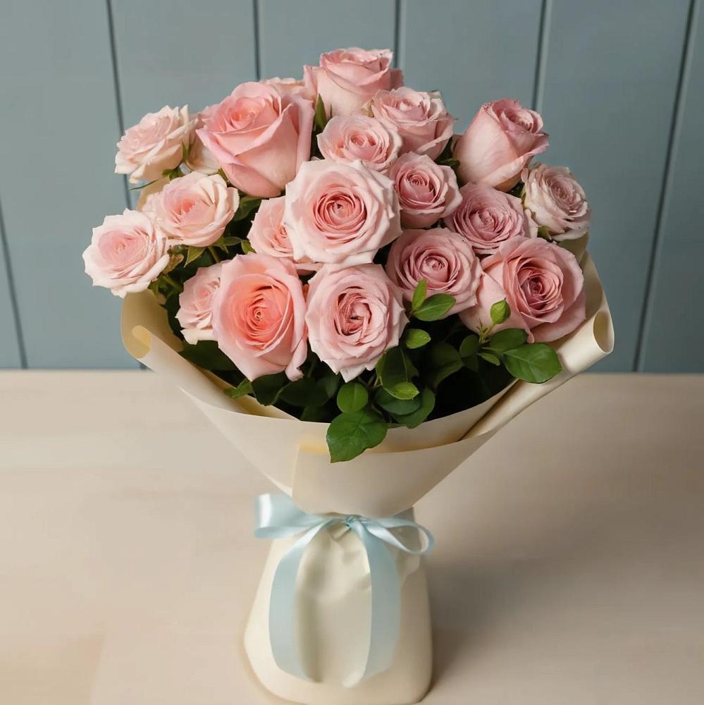 Букет Розовый шарм в Малой Вишере