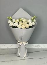 Букет цветов из:  Розы и Лизиантусы #REPLACE_PRED# Малой Вишере